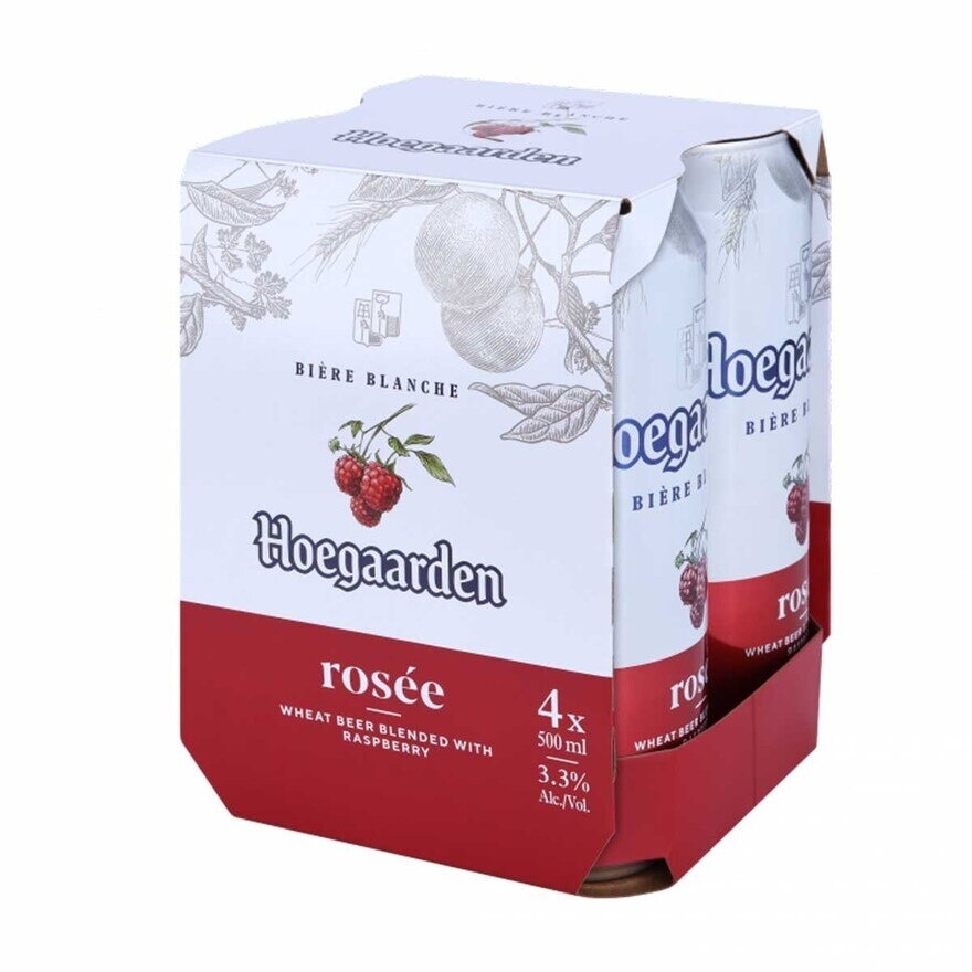 Hoegaarden Rosee 4's King Can