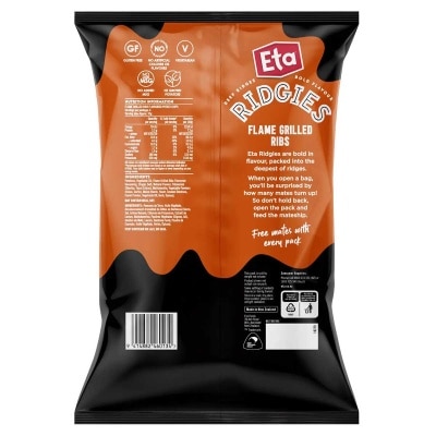 ETA 波浪炭燒排骨味薯片 image