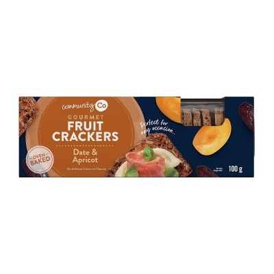 COMMUNITY CO. Date & Apricot Crackers