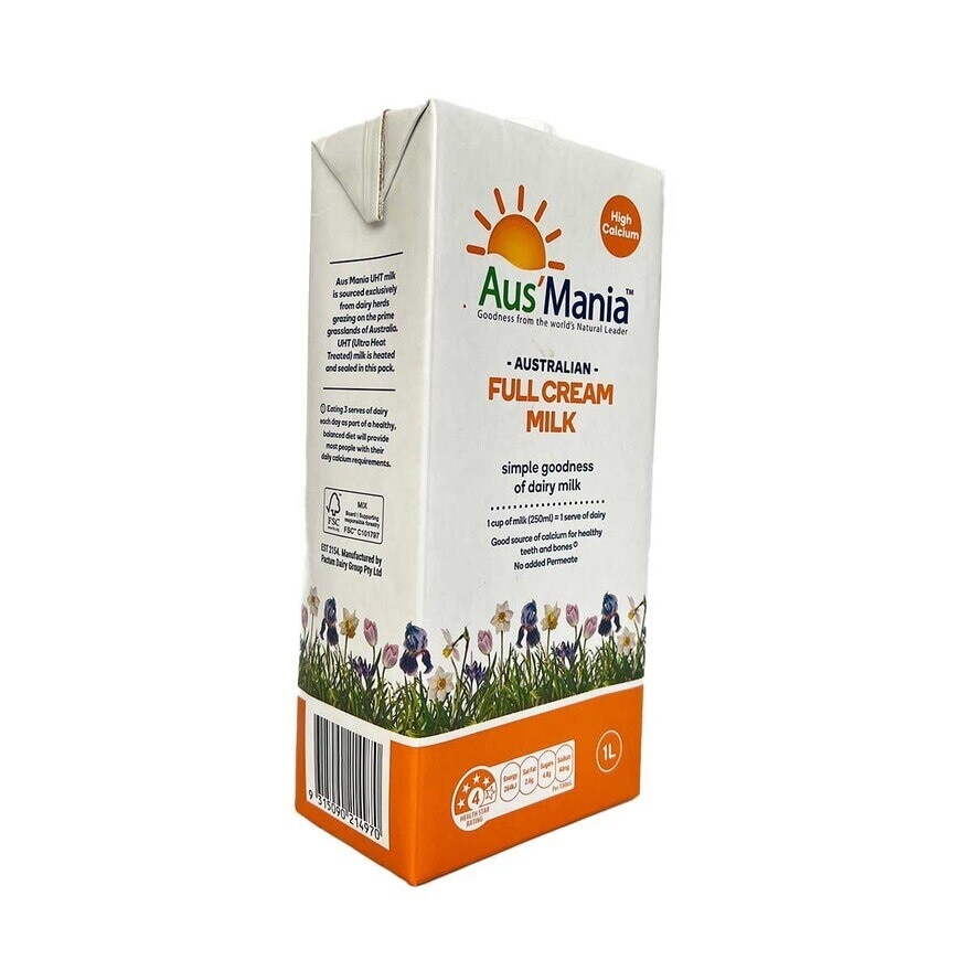 AUS'MANIA Full Cream Uht  Milk