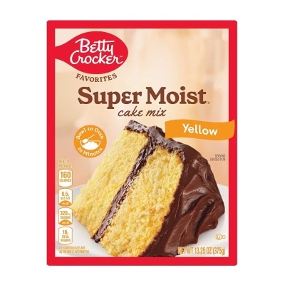 BETTY CROCKER Supermoist  Yellow Cake Mix