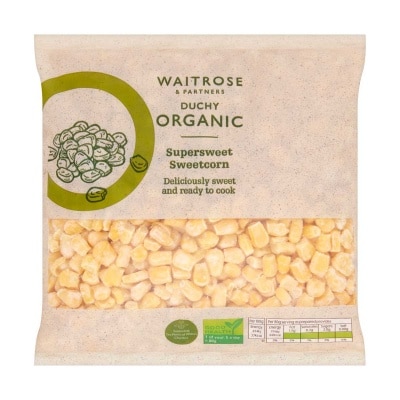 WAITROSE DUCHY Organic Sweetcorn