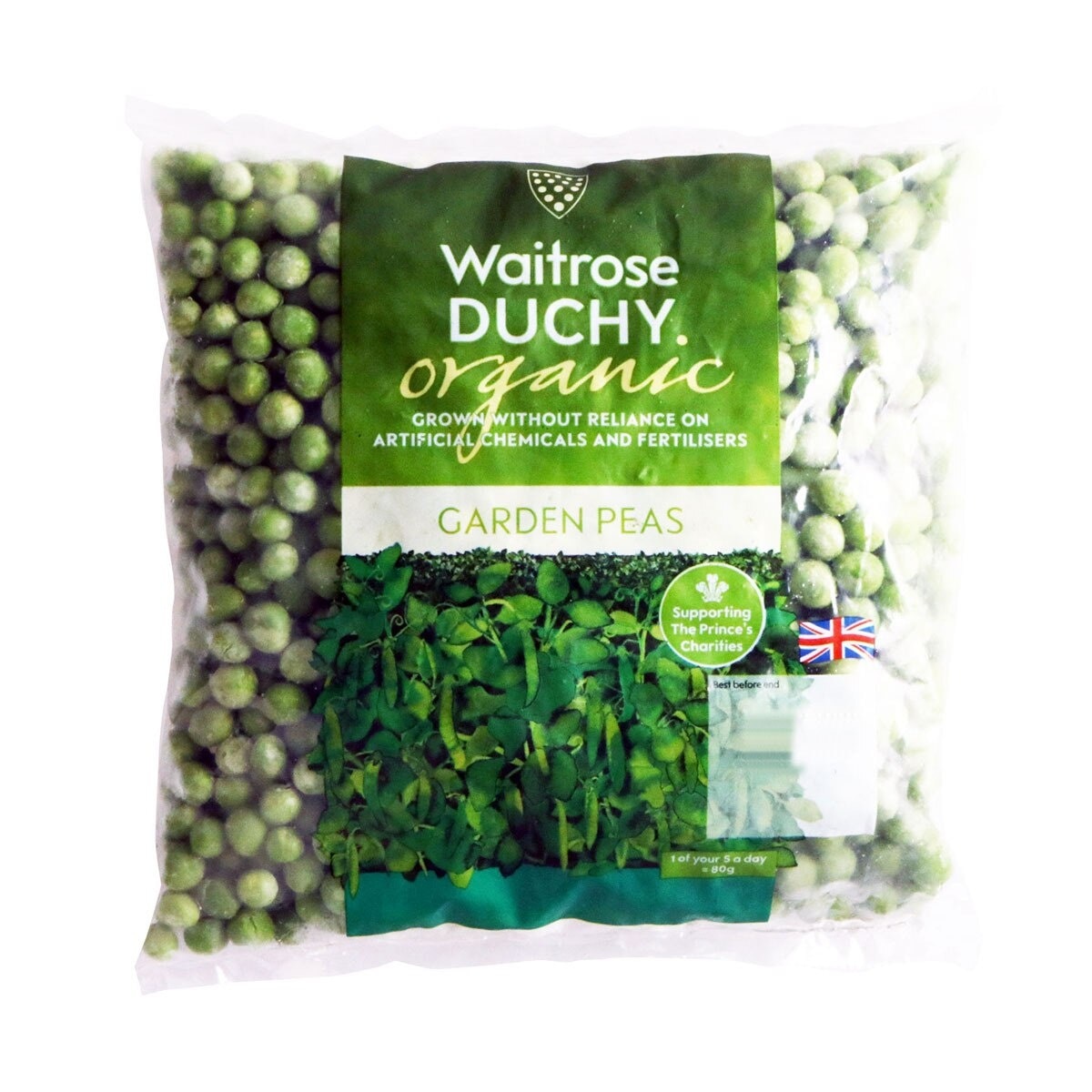 WAITROSE DUCHY 有機田園青豆 (急凍 -18°C)