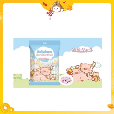 罐頭豬ＬＵＬＵ 彩虹棉花糖