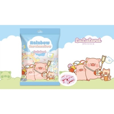 罐頭豬ＬＵＬＵ 彩虹棉花糖