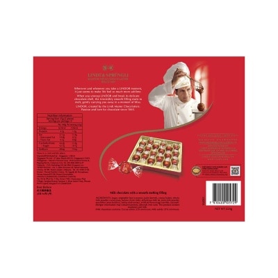 瑞士蓮 牛奶軟心朱古力禮盒18粒