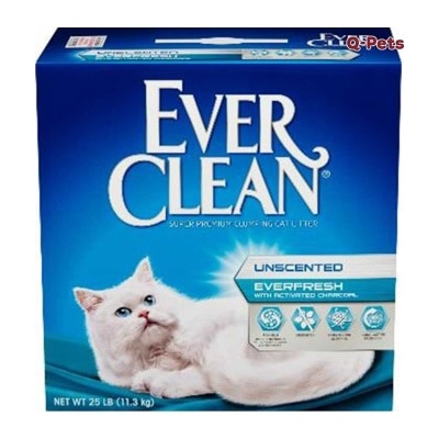 EVER CLEAN *愛牠潔活性炭粗粒無味砂25lb(Q-Pet)