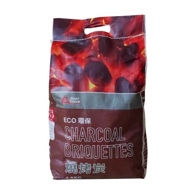 BEST VALUE Eco Charcoal Briquettes 4.5kg