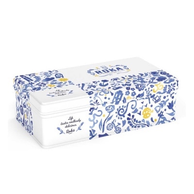 ROKA 高達芝士薄脆餅藍陶鐵罐禮盒