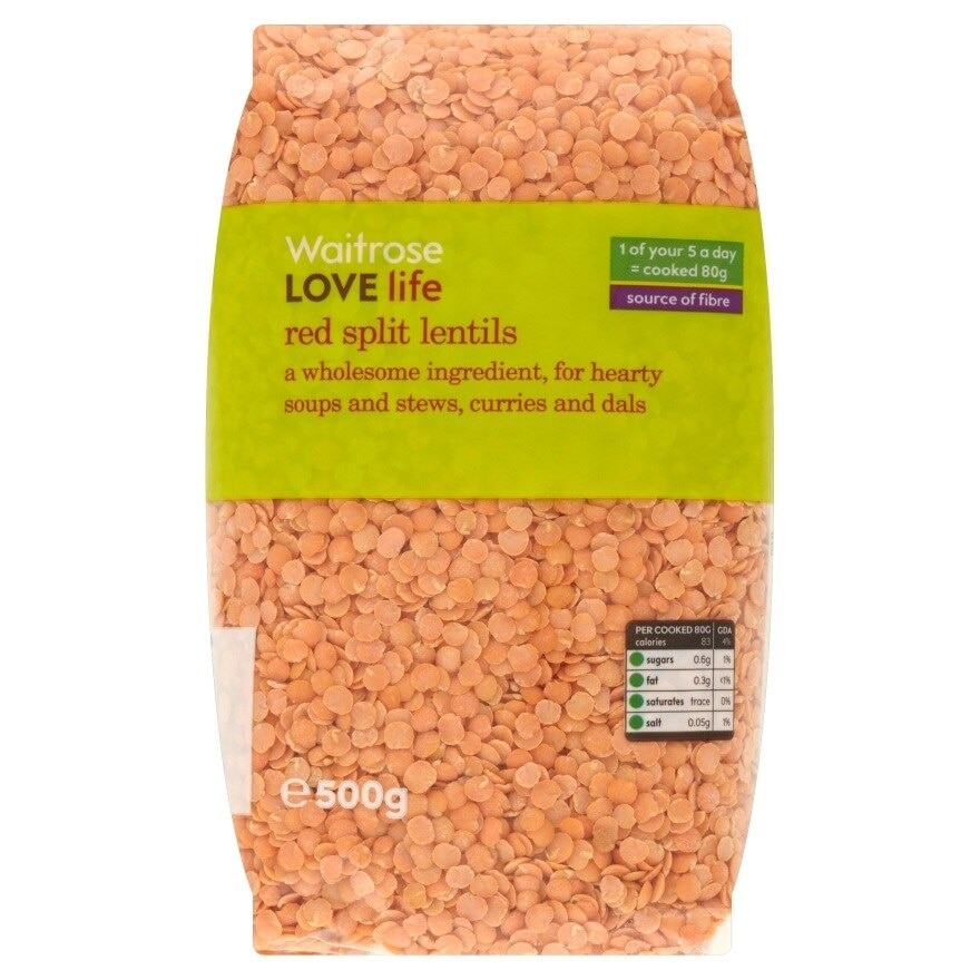 WAITROSE Wholesome Red Lentils