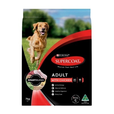 SUPERCOAT Smartblend Adult Dog Chicken 7kg