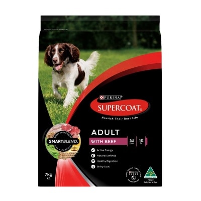 SUPERCOAT Smartblend Adult Dog Beef 7kg