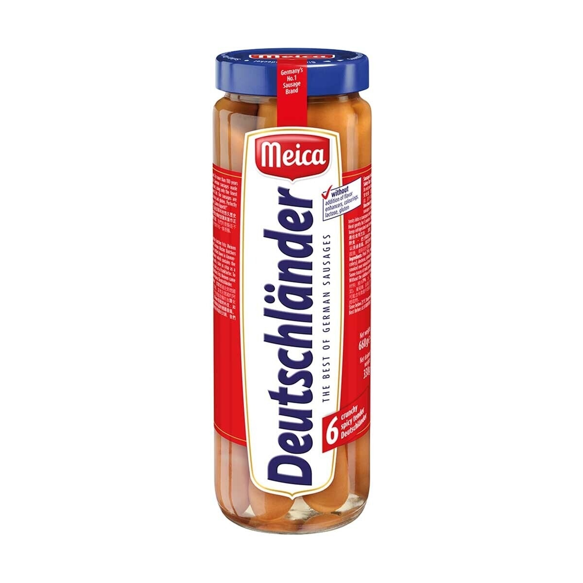 MEICA Deutschlander Sausages 6s