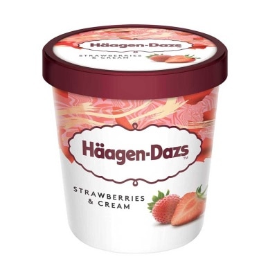 HAAGEN-DAZS Strawberry Ice Cream [france](frozen -18°c)