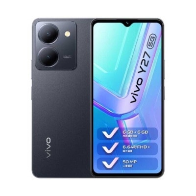 VIVO Y27 5G (6+128GB) 神秘黑(*指定SUPREME門市自取)