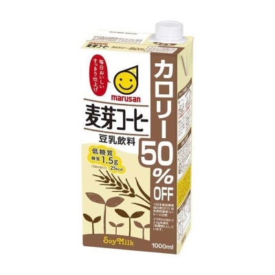 丸三 麥芽咖啡豆乳飲料卡路里５０％ ＯＦＦ [日本](冷凍 0-4°C)