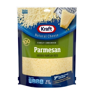 KRAFT Shredded Parmesan(chilled 0-4°c)
