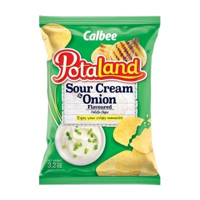 CALBEE Potaland Sour Cream&onion Flv P.chip