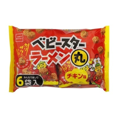 BABY STAR Ramen Maru Chicken Fflavor 6 Packs