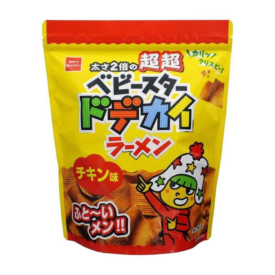 童星 企袋闊條麵雞肉味