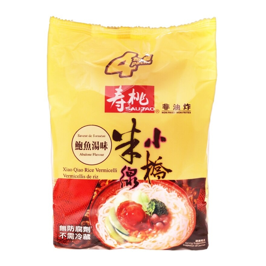 SAU TAO Sau Tao 4pkts Xiao Qiao Rice Vermicelli - Abalone & Chicken Soup Flavour