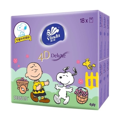 VINDA Vinda 4d Hanky 18s