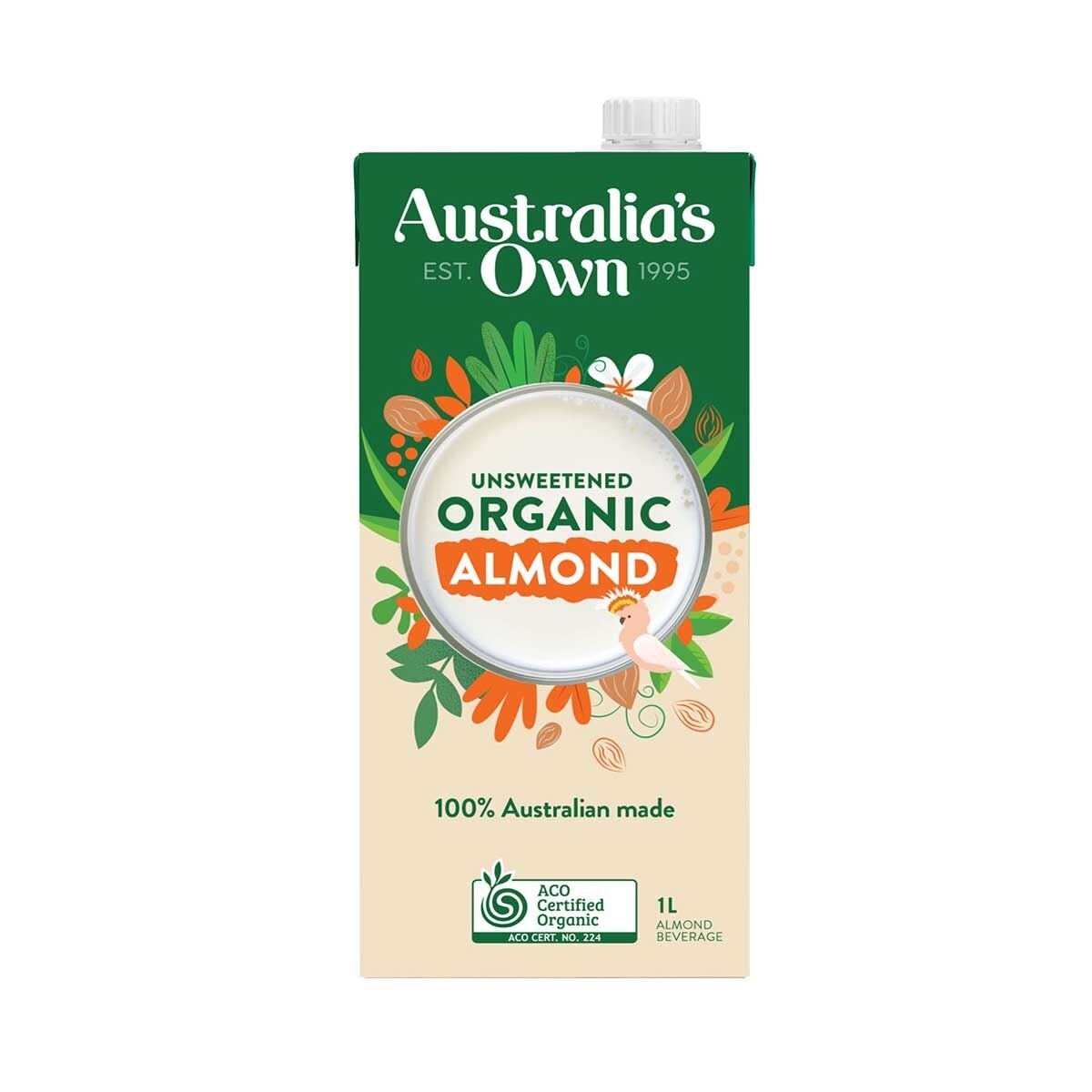 AUSTRALIA'S OWN Organic Almond Beverage Unsweetened