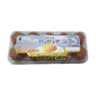 SEOUL TAEYANG Korea Fresh Brown Eggs (chilled 0-4°c)