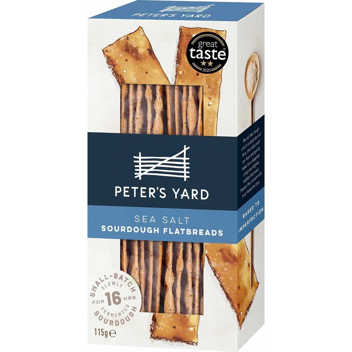 PETER'S YARD Sea Salturdough Flatbread