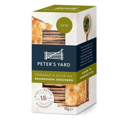 PETER'S YARD Oregano&olive Oil Sourdough Crackers