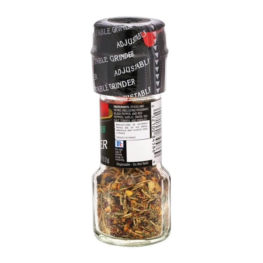 MCCORMICK Italian Herb Seasoning Grinder