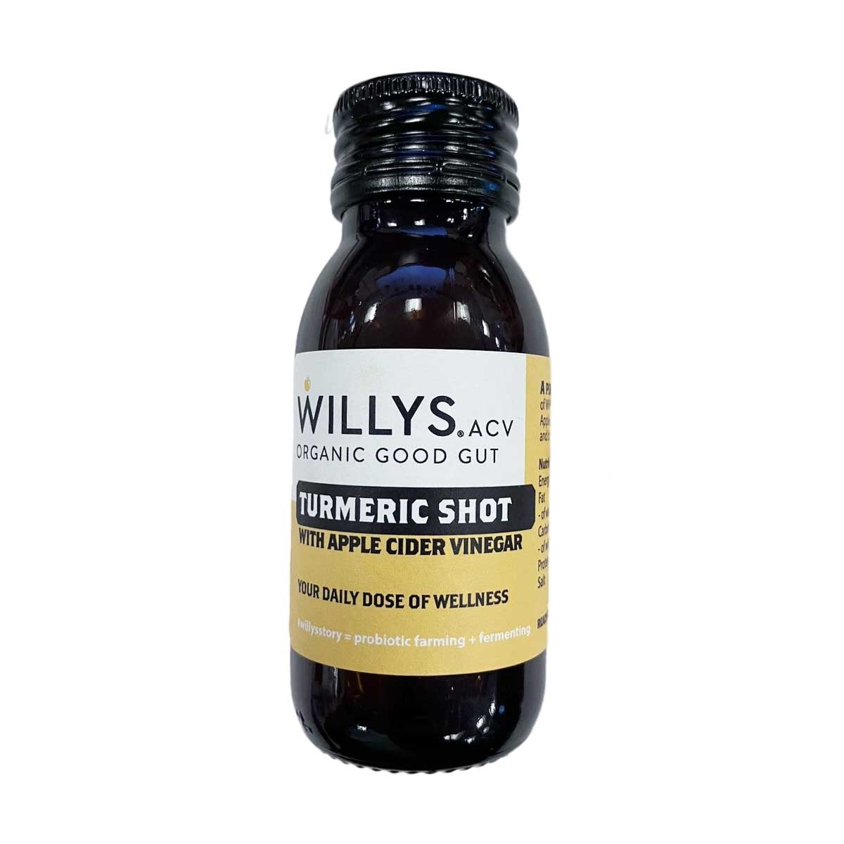 WILLY'S ACV Org Turmeri Apple Cider Vinegar Shot