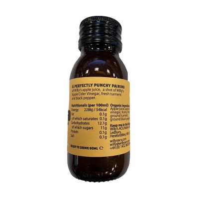 WILLY'S ACV Org Turmeri Apple Cider Vinegar Shot