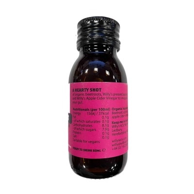 WILLY'S ACV Beetroot Apple Cider Vinegar Shot