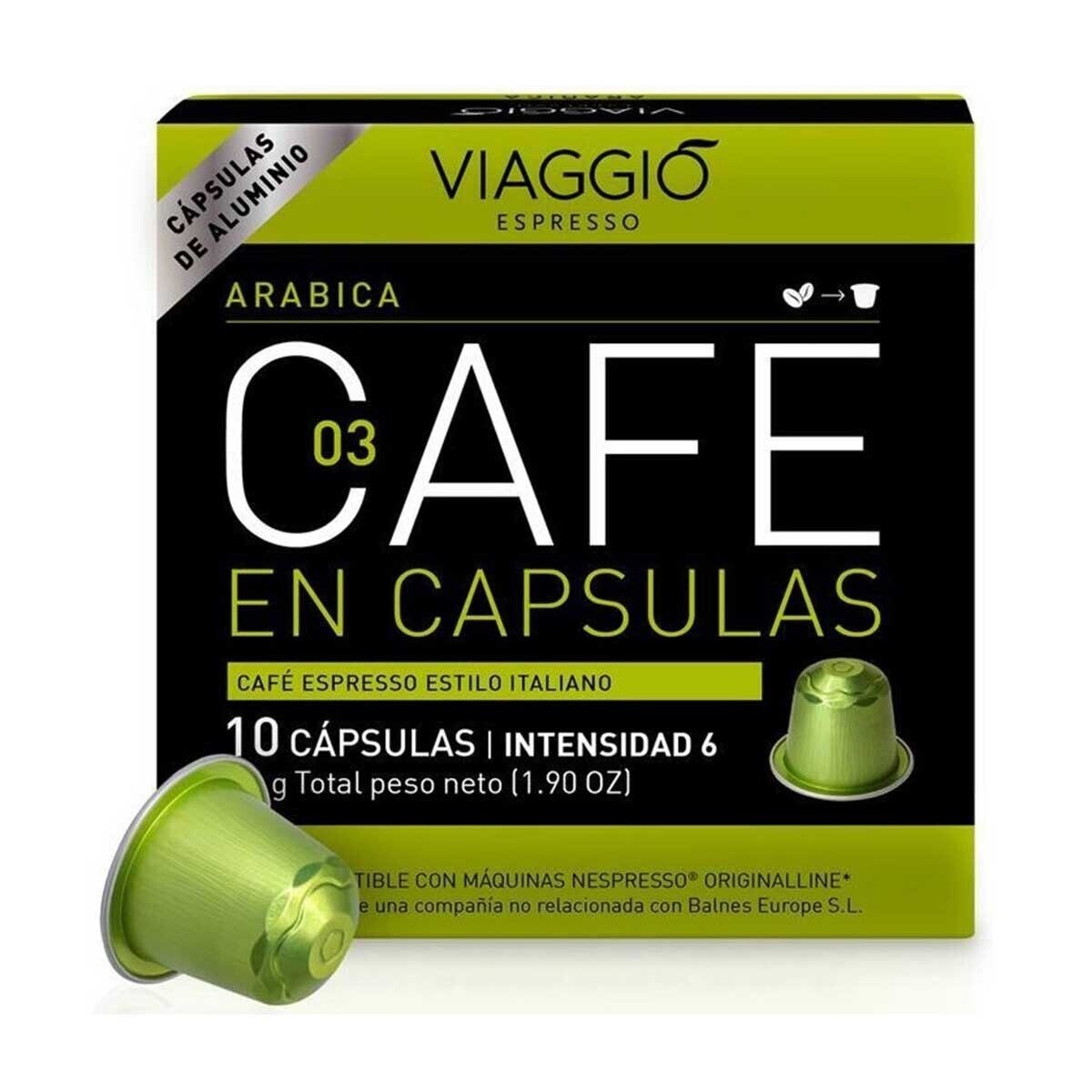 VIAGGIO ESPRESSO Ne03 Arabica Coffee Capsules