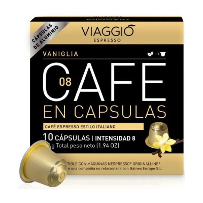 VIAGGIO ESPRESSO Ne08 Vaniglia Coffee Capsules