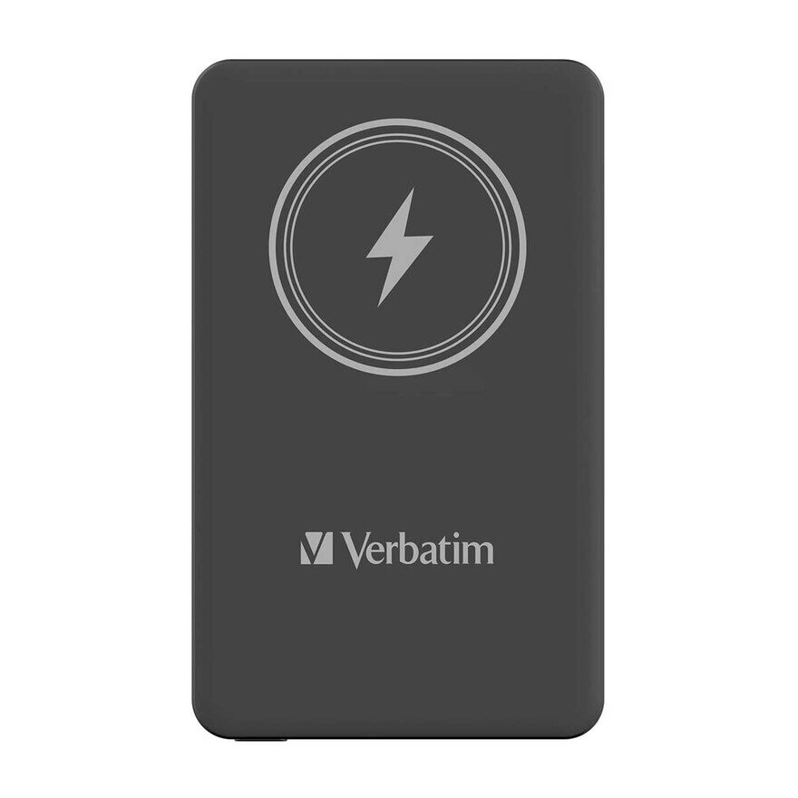 VERBATIM Magnetic Wireless Power Pack Black