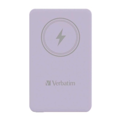 VERBATIM Magnetic Wireless Power Pack Purple