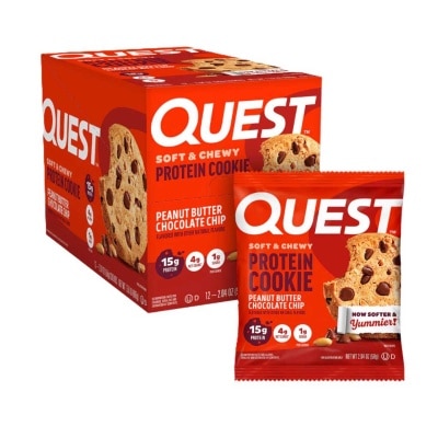 QUEST 花生醬味朱古力碎蛋白質曲奇