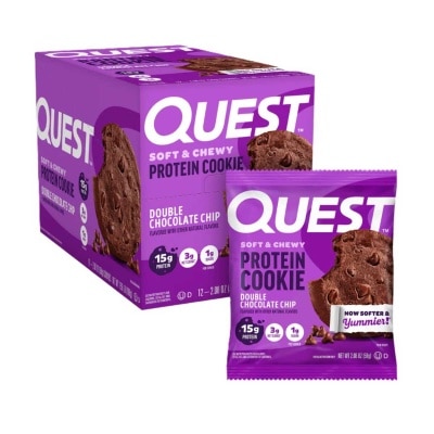 QUEST Double Choco Chip Protein Cookies