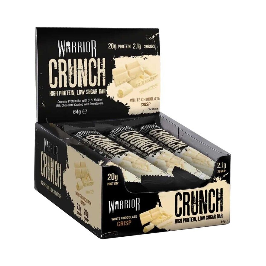 WARRIOR Warrior White Choco Crisp Bar