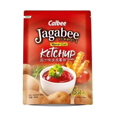 CALBEE Jagabee Wavecut Pot Stk(ketchup Flv)