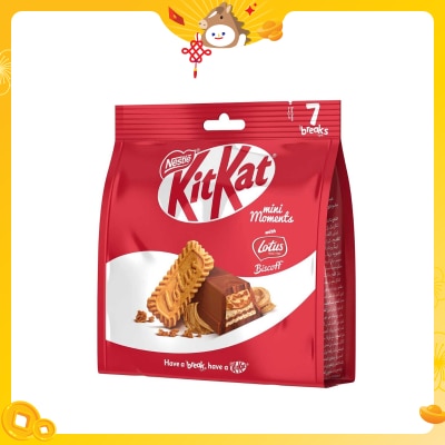 KIT KAT Mini Moments Lotus Sharepack Choco