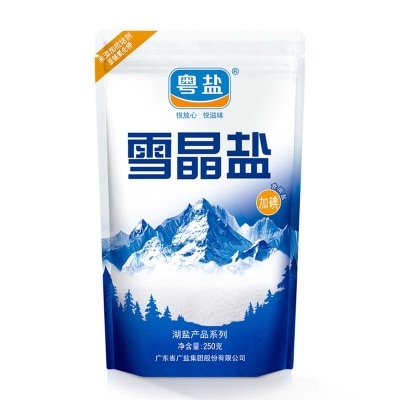 YUE SALT Iodized Snow Crystal Lake Salt