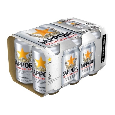 SAPPORO Beer 6's  Bottle