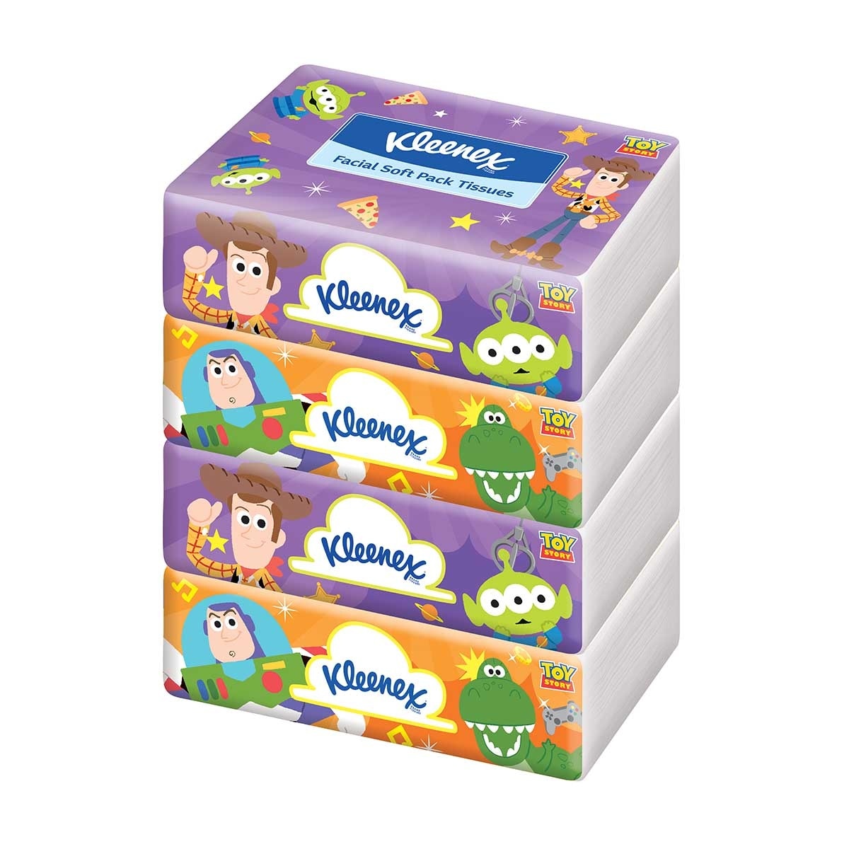 KLEENEX Kleenex Disney Toystory Softpack 4s