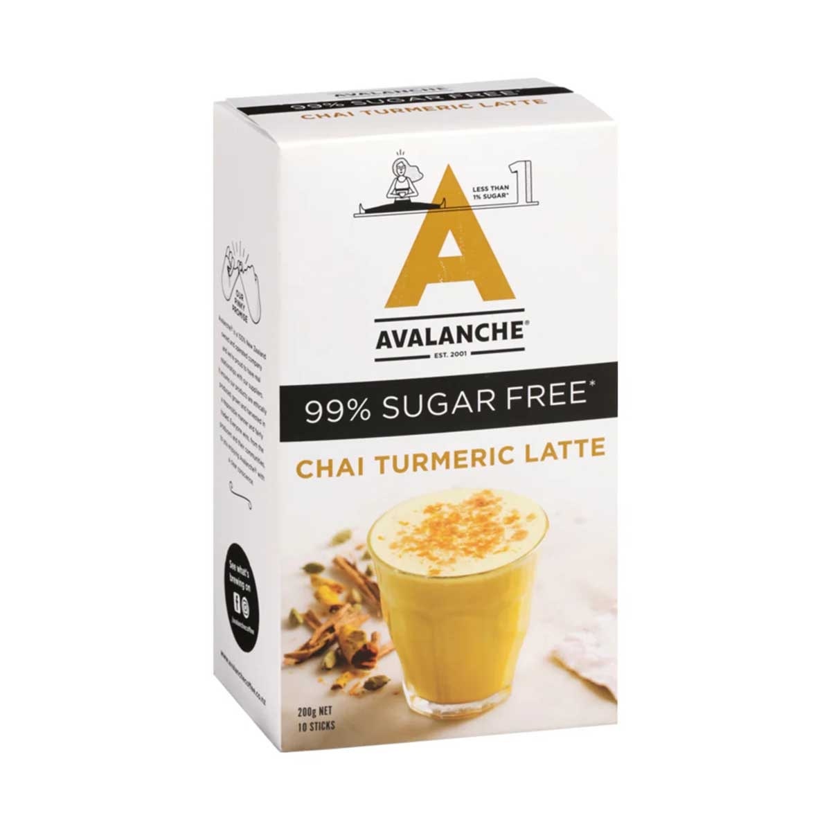 AVALANCHE Chai Turmeric Latte Instant Cofffee