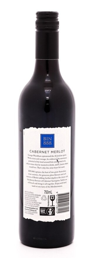 佐治雲咸 BIN 888 赤霞珠梅鹿紅酒