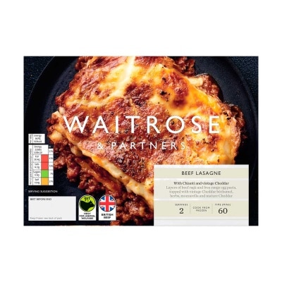 WAITROSE 牛肉千層麵[英國](急凍 -18°c)