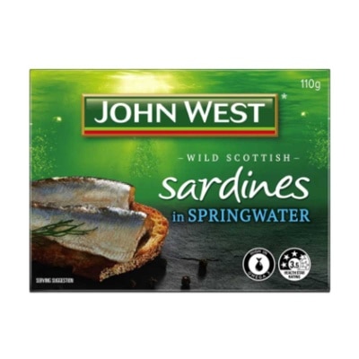 JOHN WEST Sardines In Springwater